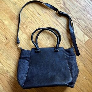 Sole Society Black Work Bag